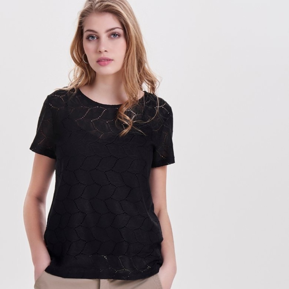 Black Tag Lace blouse size XL